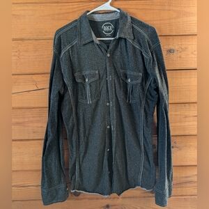 BKE Men's Charcoal Shirt